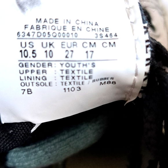 Converse Chuck Taylor All Star JandC Little Kids Low Top Shoes sz 10.5 3S464 - Picture 14 of 14